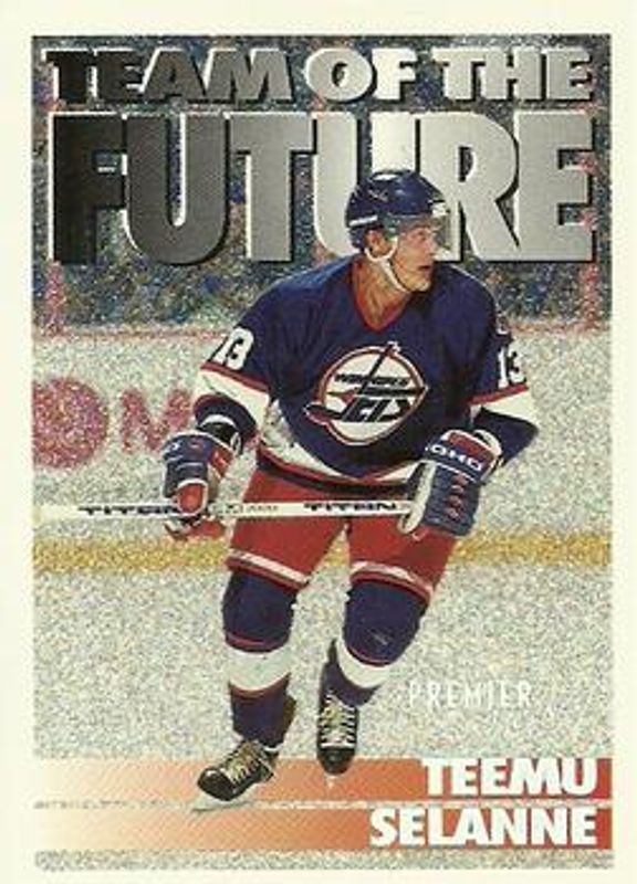 Teemu Selanne 1994 Topps Premier #243 Special Effects RAW