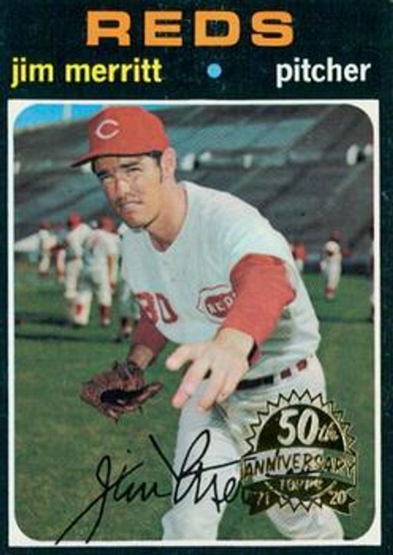 2020 Topps Heritage #420 50th Anniversary Buybacks