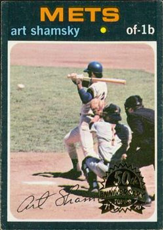 2020 Topps Heritage #445 50th Anniversary Buybacks