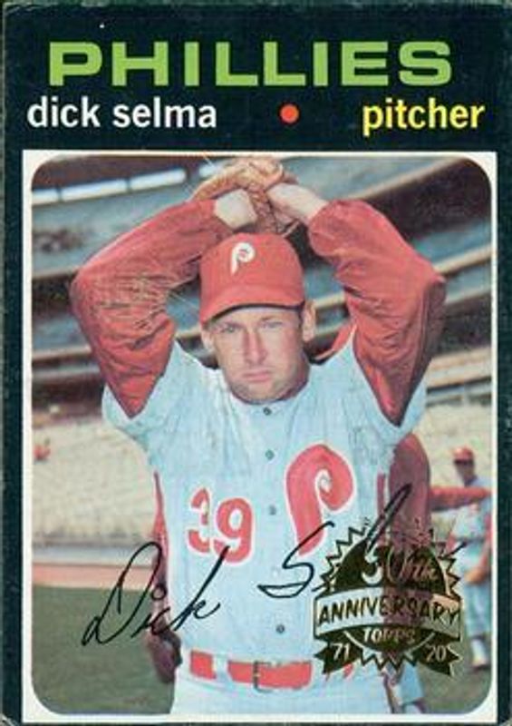2020 Topps Heritage #705 50th Anniversary Buybacks
