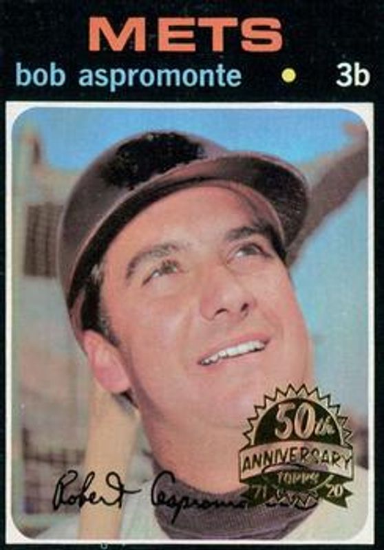 2020 Topps Heritage #469 50th Anniversary Buybacks