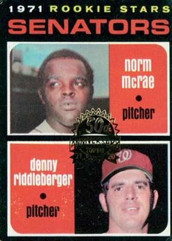 2020 Topps Heritage #93 50th Anniversary Buybacks