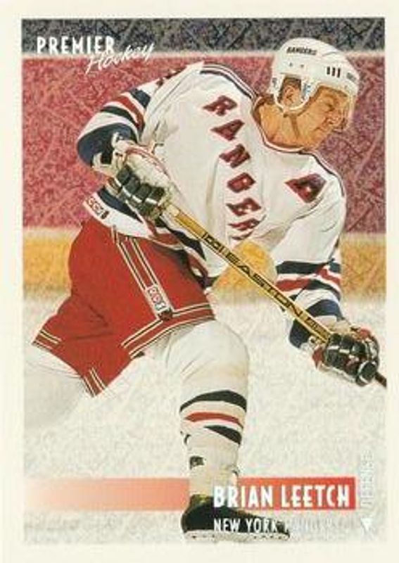 Brian Leetch 1994 Topps Premier #500 Special Effects RAW