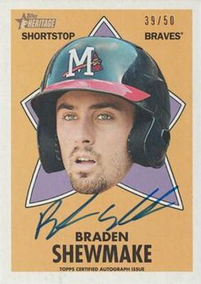 2020 Topps Heritage Minor League #71AA-BS 1971 All Star Rookies Autographs /50