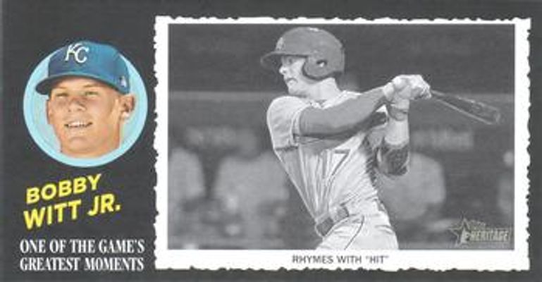 2020 Topps Heritage Minor League #3 1971 Greatest Moments Boxloader
