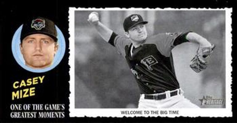2020 Topps Heritage Minor League #19 1971 Greatest Moments Boxloader