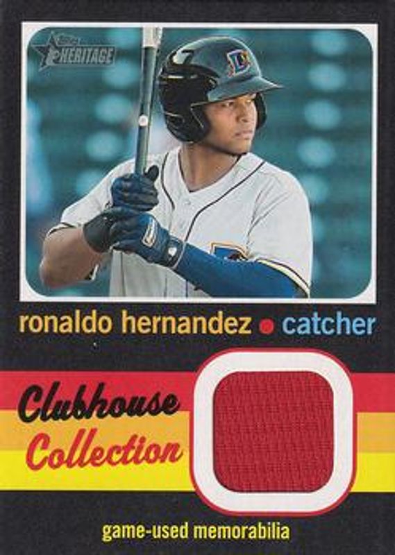 2020 Topps Heritage Minor League #CCR-RH Clubhouse Collection Relics