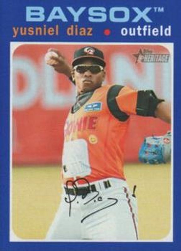 2020 Topps Heritage Minor League #99 Blue /99