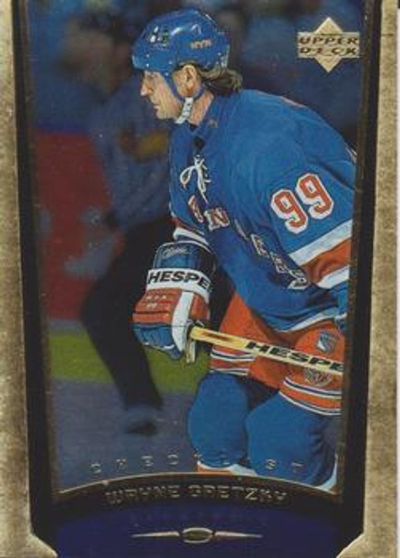 Wayne Gretzky 1998 Upper Deck Gold Reserve #207 Base RAW