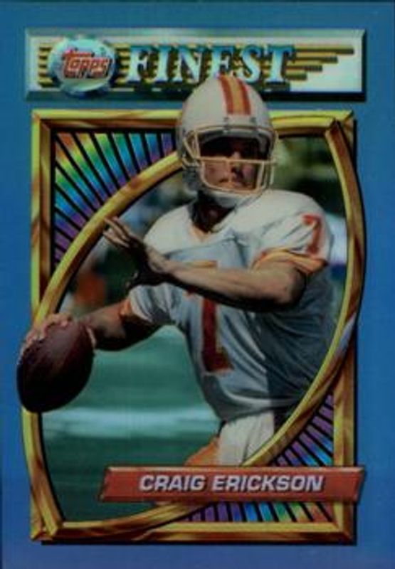Craig Erickson 1994 Topps Finest #104 Base RAW