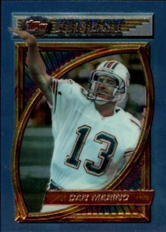 Dan Marino 1994 Topps Finest #142 Base RAW