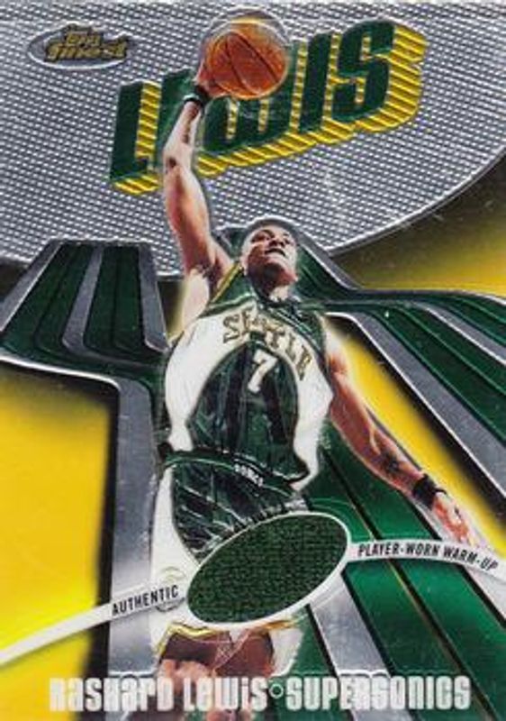 Rashard Lewis 2003 Topps Finest #105 Base /999 RAW