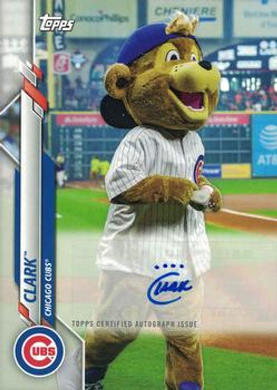 2020 Topps Opening Day #MA-CC Mascot Autographs