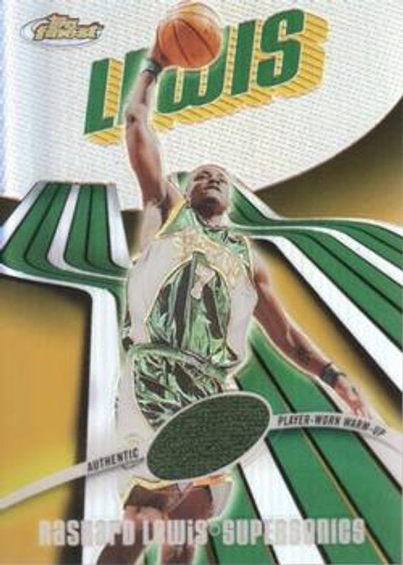 Rashard Lewis 2003 Topps Finest #105 Refractor /250 RAW