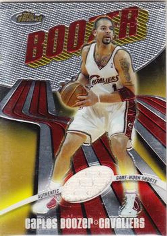 Carlos Boozer 2003 Topps Finest #118 Base /999 RAW
