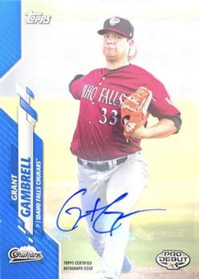 2020 Topps Pro Debut #PD-76 Autographs - Blue /150