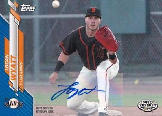 2020 Topps Pro Debut #PD-36 Autographs - Blue /150