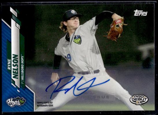 2020 Topps Pro Debut #PD-79 Autographs - Blue /150