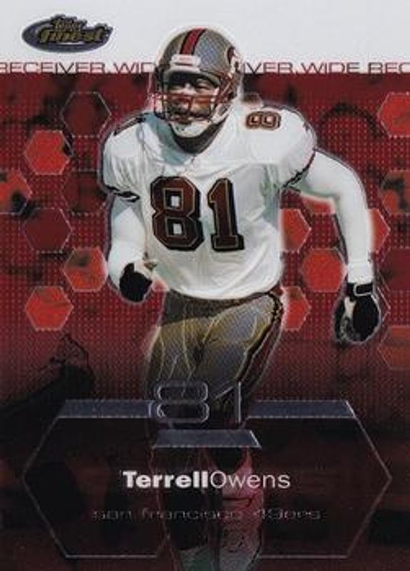 Terrell Owens 2003 Topps Finest #56 Base RAW