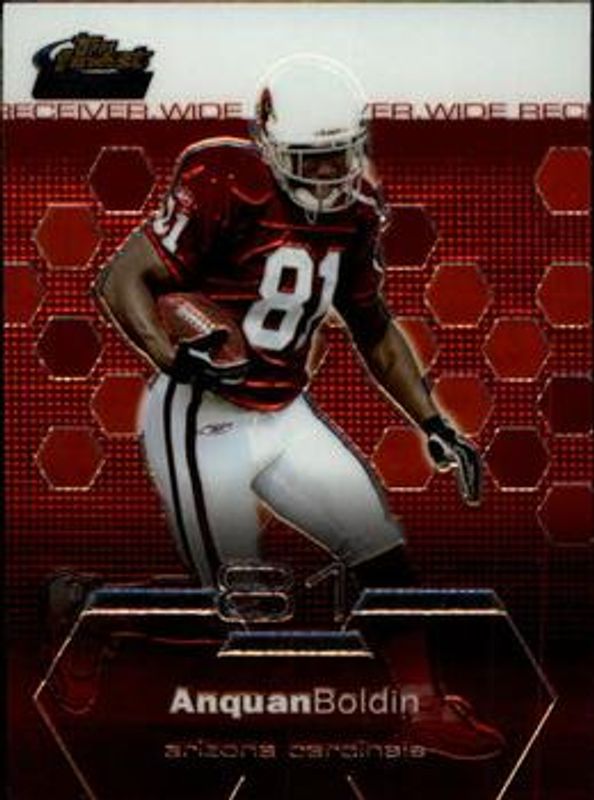 Anquan Boldin 2003 Topps Finest #64 Base Rookie RAW