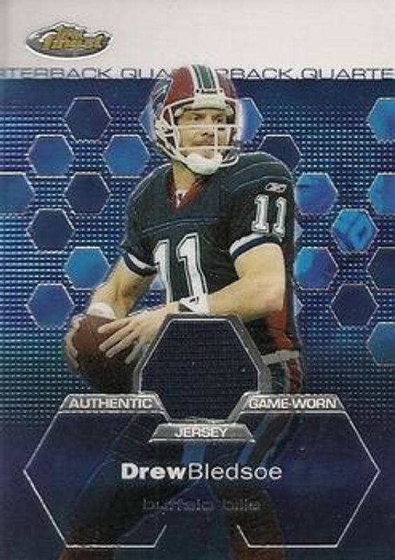 Drew Bledsoe 2003 Topps Finest #102 Base RAW