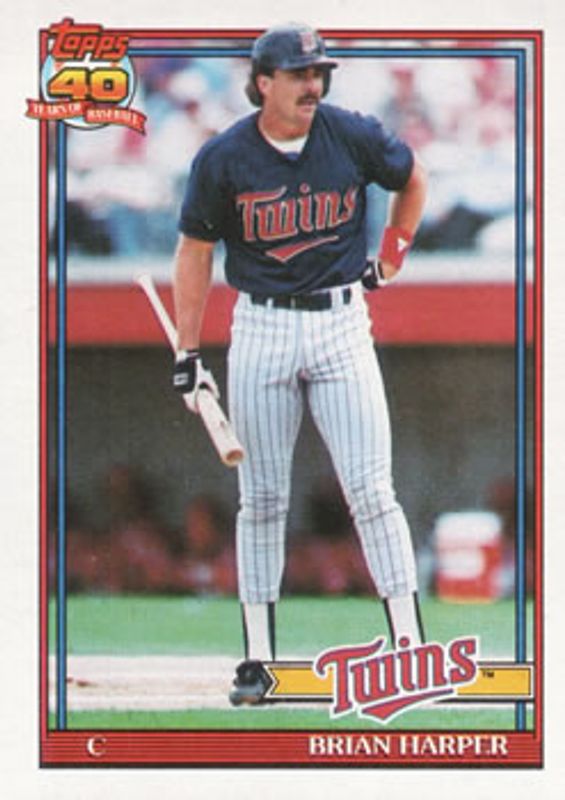 1991 Topps #554 Base