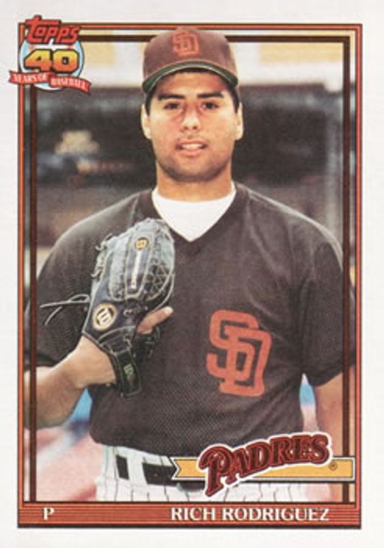 1991 Topps #573 Base