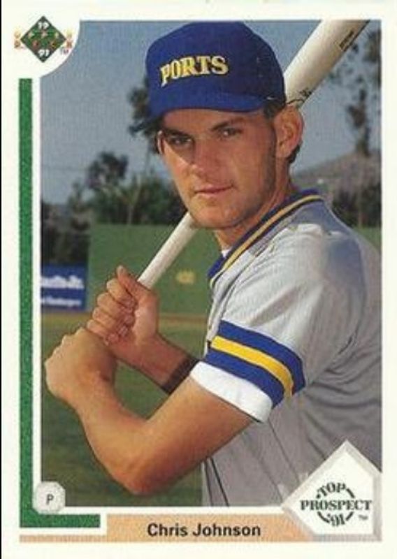 Chris Johnson 1991 Upper Deck #56 Base RAW