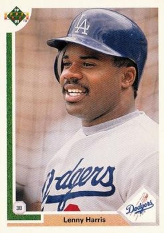 Lenny Harris 1991 Upper Deck #239 Base RAW