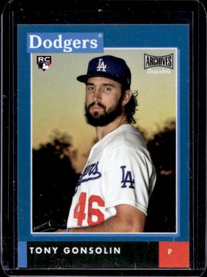 2020 Topps Archives Snapshots #AS-TG Autographs - Blue /50