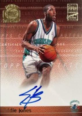 2000 Topps Tipoff #TOA-EJ Autographs