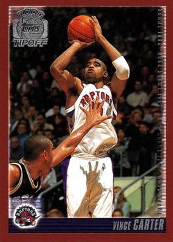 Vince Carter 2000 Topps Tipoff #50 Base RAW