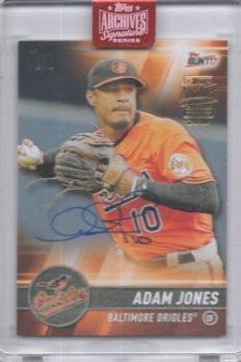 2019 Topps Archives Signature Series #111 Adam Jones
