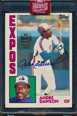2019 Topps Archives Signature Series Retired #200 Andre Dawson
