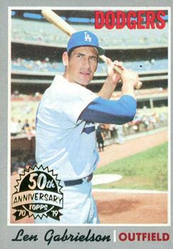 2019 Topps Heritage #204 50th Anniversary Buybacks