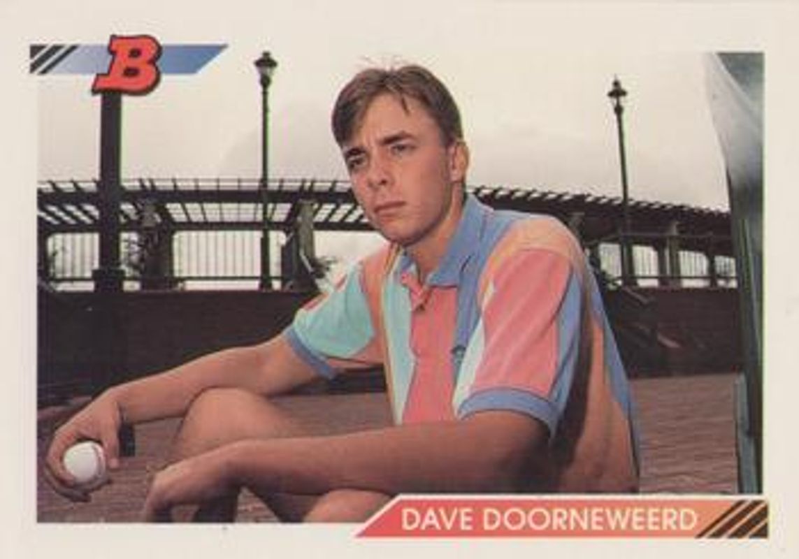 Dave Doorneweerd 1992 Bowman #146 Base Rookie RAW