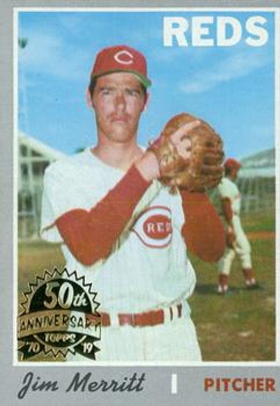 2019 Topps Heritage #616 50th Anniversary Buybacks