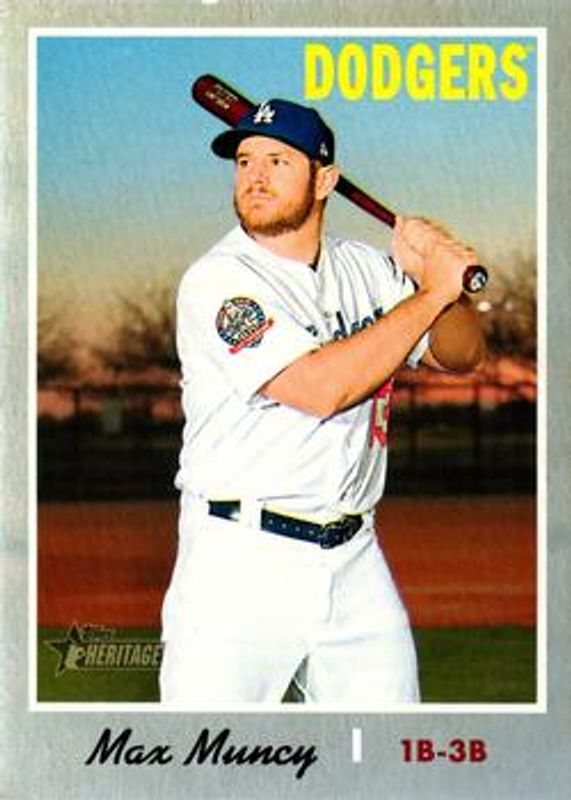 2019 Topps Heritage #446 Silver Metal