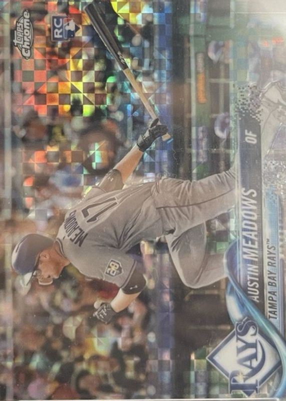 2018 Topps Chrome Update #HMT54 X-Fractor /99