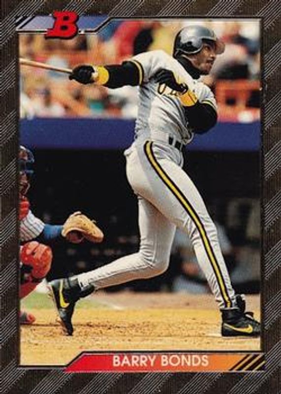 Barry Bonds 1992 Bowman #590 Base RAW