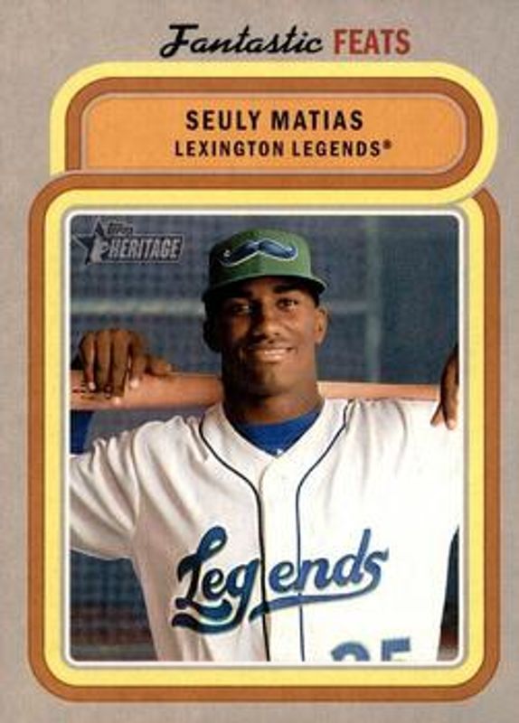2019 Topps Heritage Minor League #FF-6 Fantastic Feats
