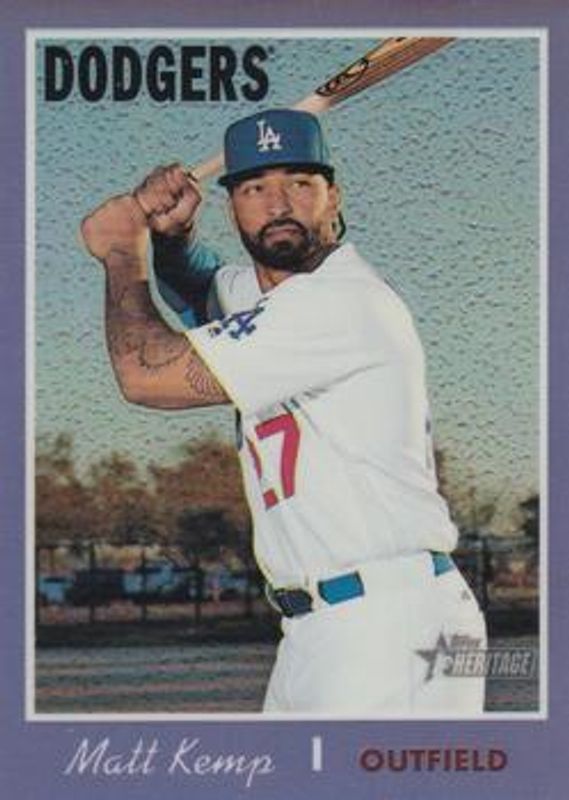 2019 Topps Heritage #THC-443 Chrome - Purple Hot Box Refractor