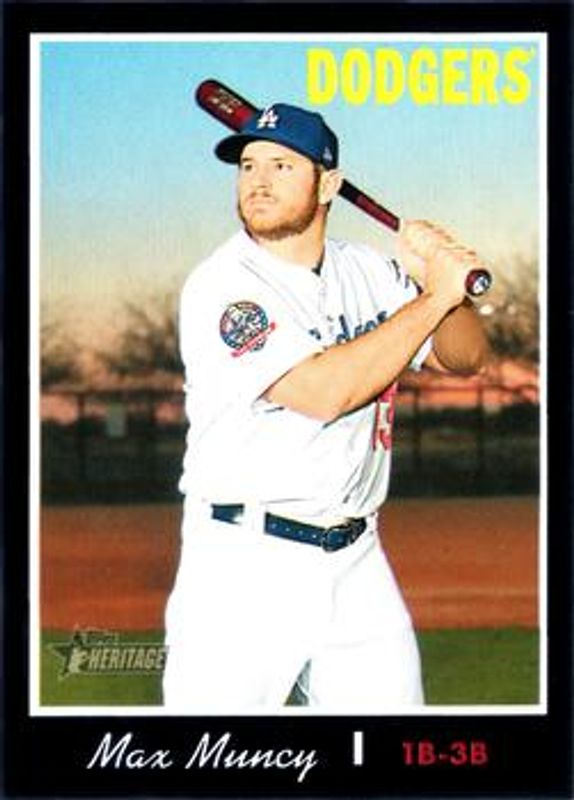2019 Topps Heritage #446 Black Border