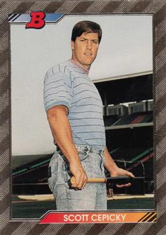 1992 Bowman #614a Base