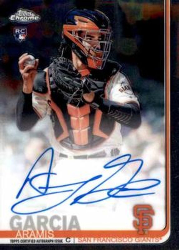 2019 Topps Chrome #RA-AGA Rookie Auto