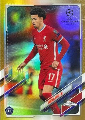 2020 Topps Chrome UEFA Champions League #6 Gold Refractor /50