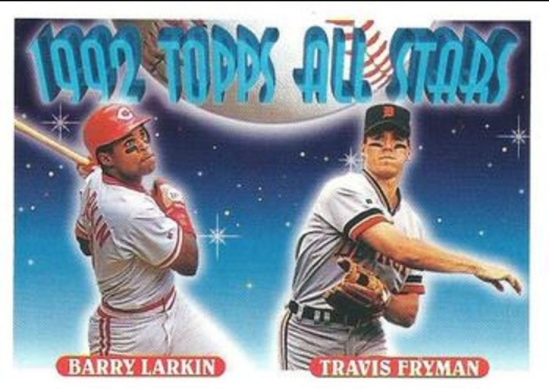 Barry Larkin 1993 Topps #404 Base RAW