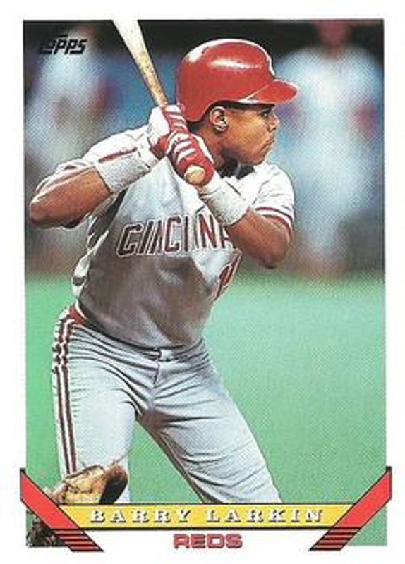 Barry Larkin 1993 Topps #110 Base RAW