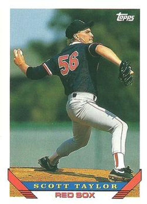 Scott Taylor 1993 Topps #456 Base RAW