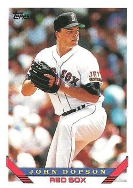 John Dopson 1993 Topps #187 Base RAW